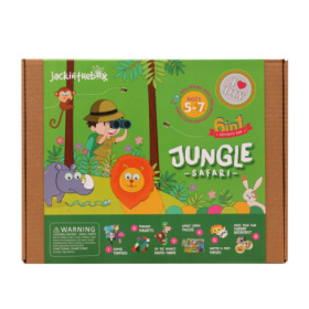 Set educational Kit de creatie 6-in-1 safari in jungla